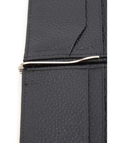 an meets zakka（アンミツザッカ）の「an meets zakka マネークリップレザーカードケース（札入れ/マネークリップ・メンズ・ブラック・ONE SIZE）」の4枚目の写真