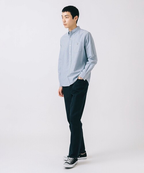 BEAMS HEART（ビームスハート）の「【4色展開】ナロー ピケ 5ポケット パンツ（その他パンツ・メンズ・グレー/ネイビー/オリーブ/ブラック・XL/L/M/S）」の7枚目の写真