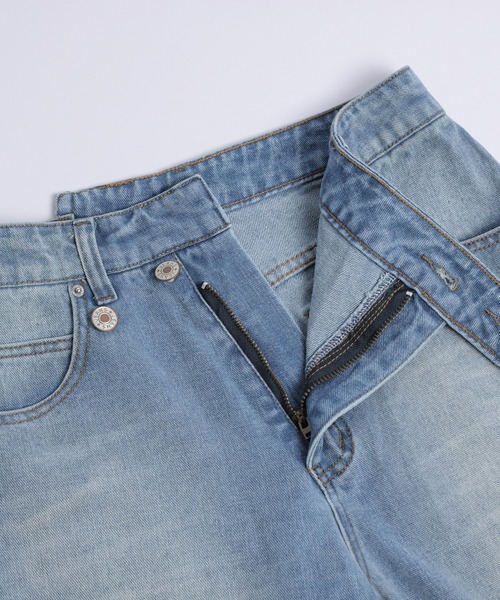 SUGAR BISKET（シュガービスケット）の「ワイドデニムパンツ（デニムパンツ・レディース・ブラック/ブルー・M/L）」の17枚目の写真