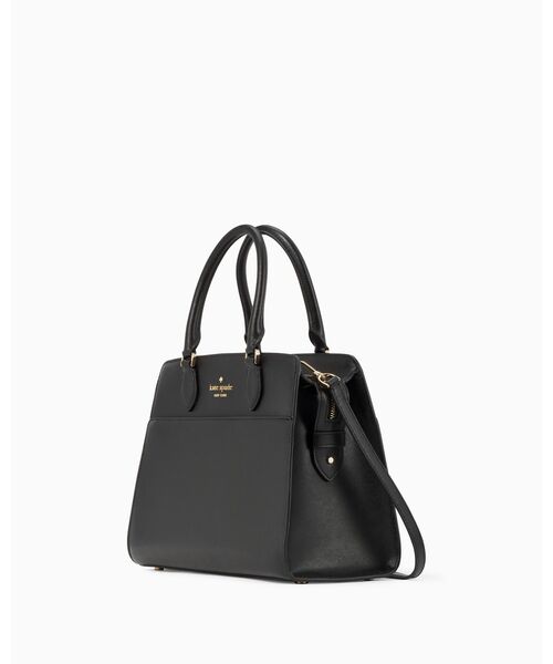 kate spade new york（ケイトスペード ニューヨーク）の「マディソン ミディアム サッチェル（ハンドバッグ・レディース・ブラック・ONESIZE）」の3枚目の写真