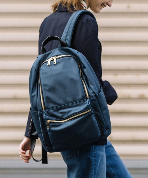 9ポケットリュックサック/A4サイズ・13インチPC対応（バックパック