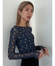 EMODA | シアーフィットロゴTシャツ(Tシャツ/カットソー)