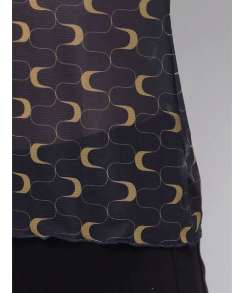 EMODA（エモダ）の「シアーフィットロゴTシャツ（Tシャツ/カットソー・レディース・ホワイト/その他1/ブラック/その他・FREE）」の13枚目の写真