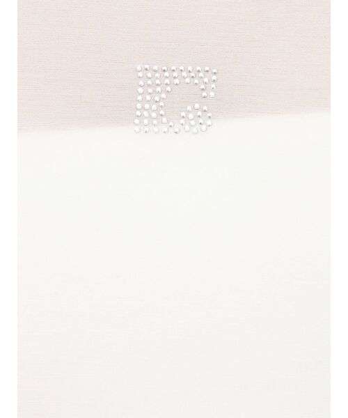 EMODA（エモダ）の「シアーフィットロゴTシャツ（Tシャツ/カットソー・レディース・ホワイト/その他1/ブラック/その他・FREE）」の6枚目の写真