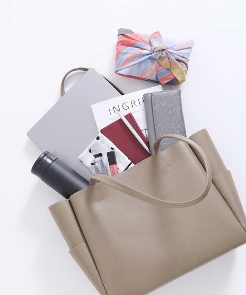 n'OrLABEL（ノアールレーベル）の「『軽量トートバッグ』（トートバッグ・レディース・アイボリー/グレイッシュベージュ/ブラック・FREE）」の15枚目の写真