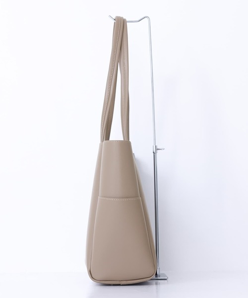 n'OrLABEL（ノアールレーベル）の「『軽量トートバッグ』（トートバッグ・レディース・アイボリー/グレイッシュベージュ/ブラック・FREE）」の17枚目の写真