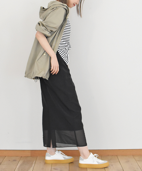 LAROUTE（ラルート）の「【LAROUTE】ジャーマントレーナー 厚底スニーカー（スニーカー・レディース・ブラック/アイボリー・36/37/38）」の12枚目の写真