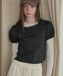 GIUNON | floral pattern blouse / フローラルパターンブラウス(シャツ/ブラウス)