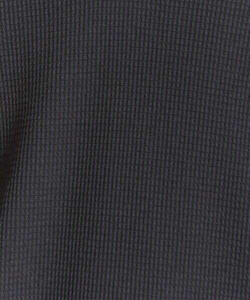 BEAUTY&YOUTH UNITED ARROWS（ビューティーアンドユースユナイテッドアローズ）の「【WEB限定】グリッド エアーワッフル スキッパーポロシャツ（Tシャツ/カットソー・メンズ・ブラック/ピンク/ベージュ・L/M/S）」の5枚目の写真