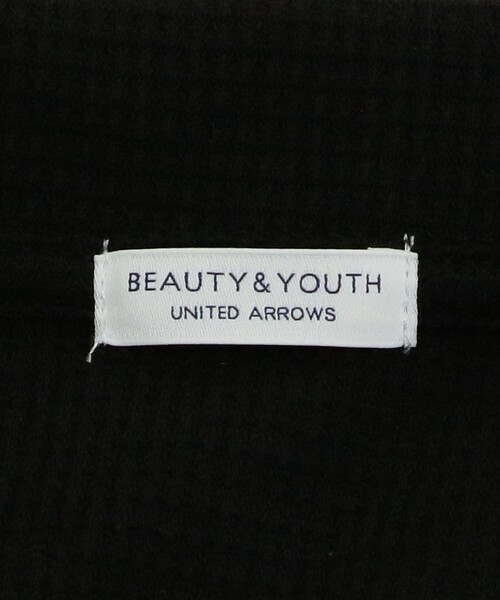 BEAUTY&YOUTH UNITED ARROWS（ビューティーアンドユースユナイテッドアローズ）の「【WEB限定】グリッド エアーワッフル スキッパーポロシャツ（Tシャツ/カットソー・メンズ・ブラック/ピンク/ベージュ・L/M/S）」の13枚目の写真