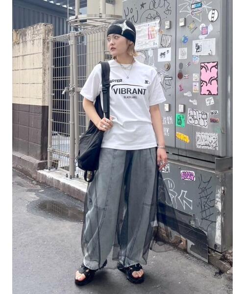 STARTER（スターター）の「＜STARTER/スターターコラボ＞ロゴＴシャツ（Tシャツ/カットソー・レディース・ホワイト・FREE）」の6枚目の写真