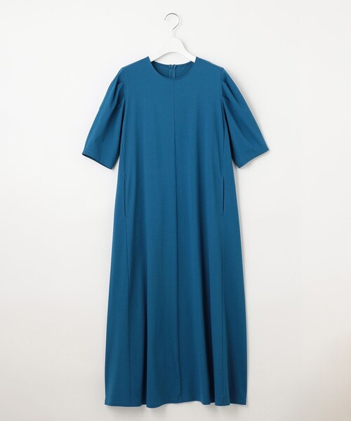 23区 S(ニジュウサンクチイサイサイズ)の「【洗える】ALBINIコーコラン タックスリーブ ワンピース(ワンピース・レディース・カーキ系/ブルー系/ブラック系・32)」の10枚目の写真