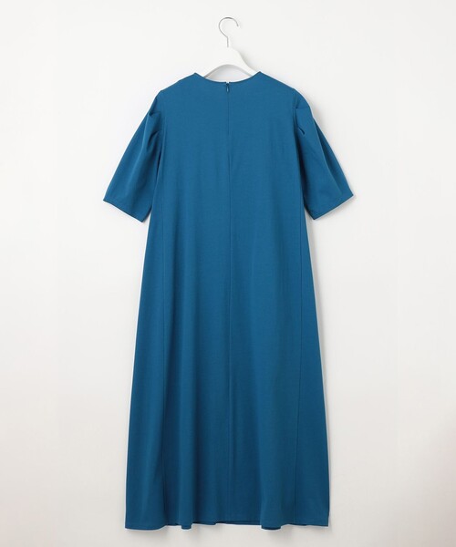 23区 S(ニジュウサンクチイサイサイズ)の「【洗える】ALBINIコーコラン タックスリーブ ワンピース(ワンピース・レディース・カーキ系/ブルー系/ブラック系・32)」の11枚目の写真