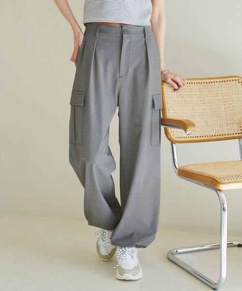 ROPE' PICNIC(ロペピクニック)の「カーゴパンツ(カーゴパンツ・レディース・キナリ/ネイビー/ベージュ/グレー・36/38)」の7枚目の写真