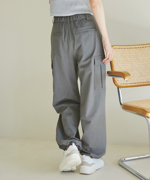 ROPE' PICNIC(ロペピクニック)の「カーゴパンツ(カーゴパンツ・レディース・キナリ/ネイビー/ベージュ/グレー・36/38)」の8枚目の写真