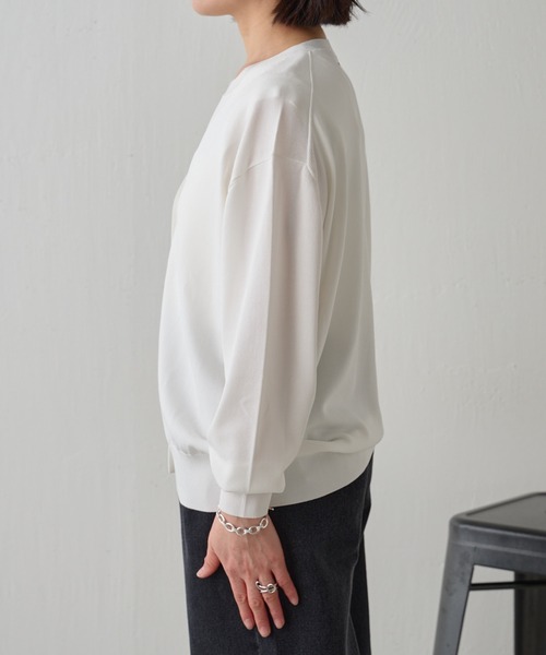 COLLAGE GALLARDAGALANTE - タグ付き未使用◆コラージュガリャルダガランテ◆カシミヤ混2way配色ニット COLLAGE GALLARDAGALANTE｜ジップスウェットライクニット