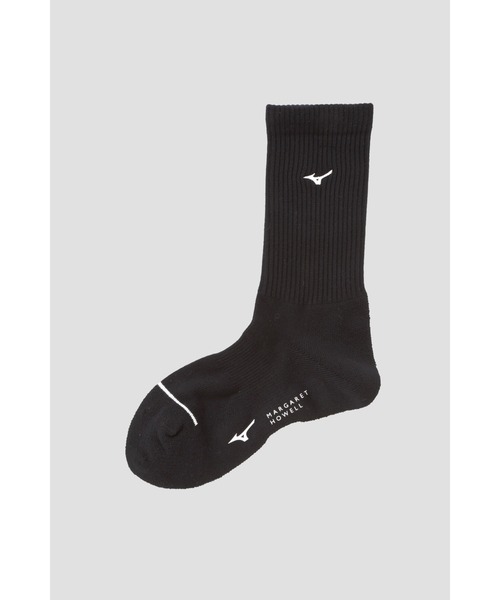 MARGARET HOWELL(マーガレットハウエル)の「PILE SOCKS(ソックス/靴下・レディース・ブラック/イエロー/ホワイト・-)」の1枚目の写真