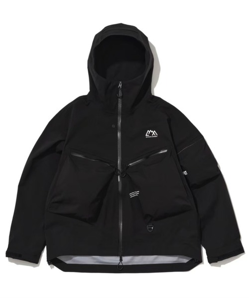 CMF ブラック アウトドアジャケット フード付き LAST 1】CMF OUTDOOR GARMENT「PB JACKET - ナイロンジャケット
