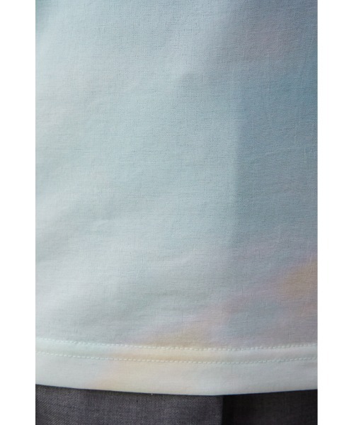 AZUL by moussy(アズールバイマウジー)の「ニュアンスパターンシアートップス(Tシャツ/カットソー・レディース・パープル系その他/ブルー系その他・FREE)」の12枚目の写真