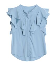 LAGUNAMOON | フリルピンタックノースリーブブラウス(シャツ/ブラウス)