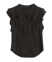 LAGUNAMOON | フリルピンタックノースリーブブラウス(シャツ/ブラウス)