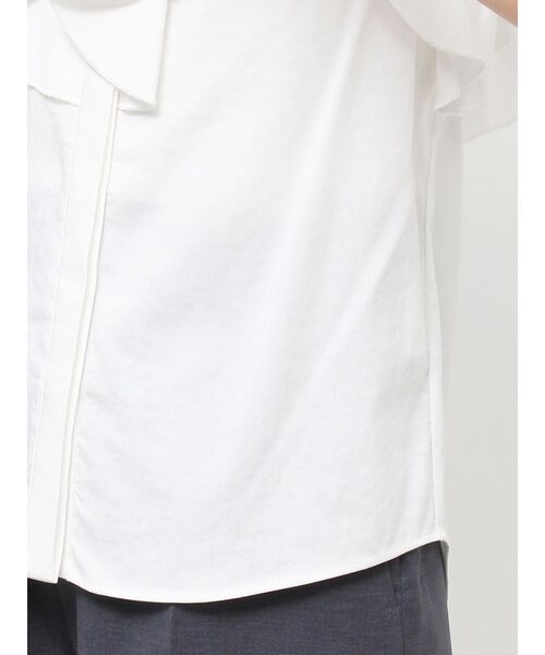 LAGUNAMOON（ラグナムーン）の「フリルピンタックノースリーブブラウス（シャツ/ブラウス・レディース・ホワイト/ブラック/ブルー・FREE）」の17枚目の写真