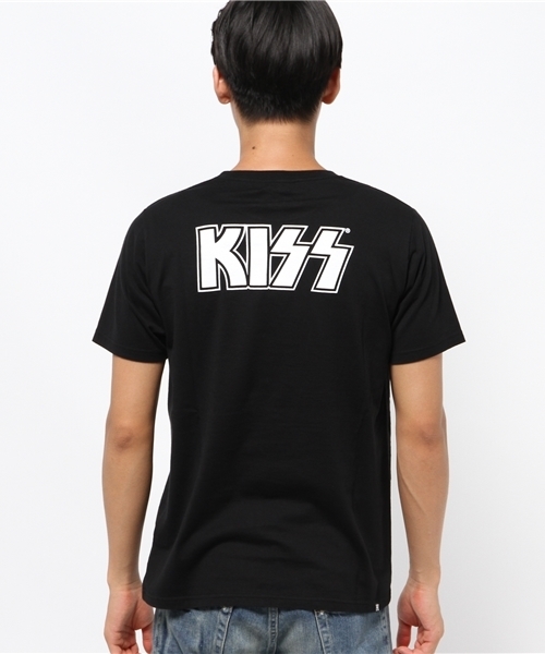 HYSTERIC GLAMOUR（ヒステリックグラマー）の「KISS/STRUTTER pt T-SH（Tシャツ/カットソー・メンズ・ピンク/グリーン/ブラック・SMALL/MEDIUM/LARGE）」の16枚目の写真