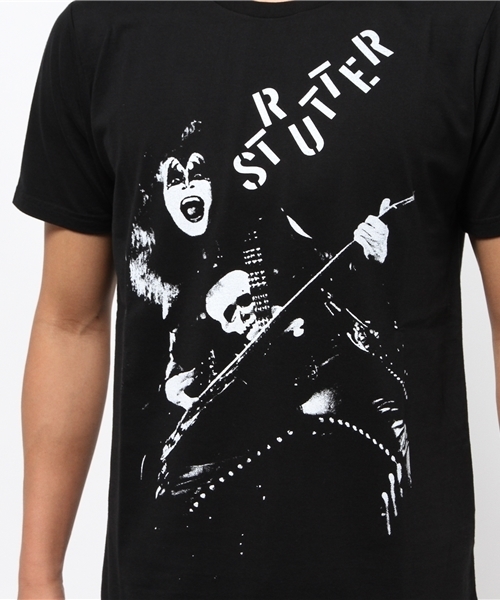 HYSTERIC GLAMOUR（ヒステリックグラマー）の「KISS/STRUTTER pt T-SH（Tシャツ/カットソー・メンズ・ピンク/グリーン/ブラック・SMALL/MEDIUM/LARGE）」の19枚目の写真