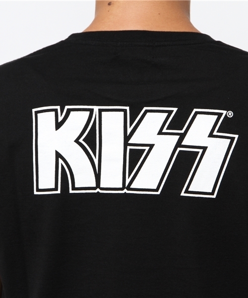 HYSTERIC GLAMOUR（ヒステリックグラマー）の「KISS/STRUTTER pt T-SH（Tシャツ/カットソー・メンズ・ピンク/グリーン/ブラック・SMALL/MEDIUM/LARGE）」の9枚目の写真