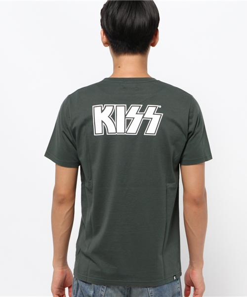 HYSTERIC GLAMOUR（ヒステリックグラマー）の「KISS/STRUTTER pt T-SH（Tシャツ/カットソー・メンズ・ピンク/グリーン/ブラック・SMALL/MEDIUM/LARGE）」の12枚目の写真