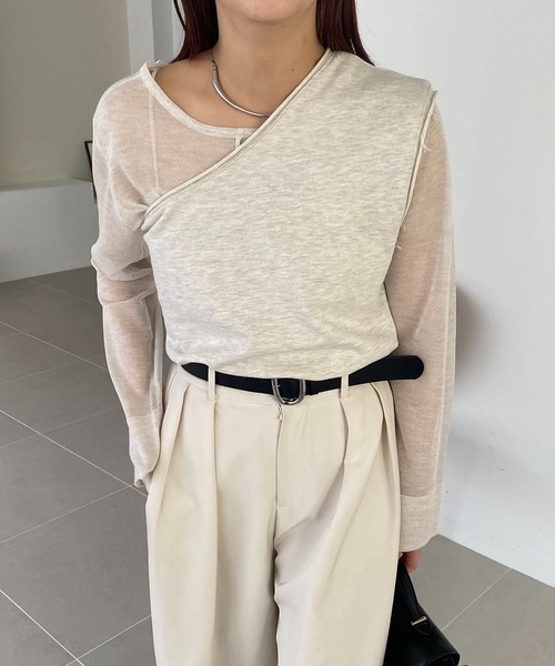 AGAWD（アガウド）の「〈AGAWD/アガウド〉ワンショルスエット（Tシャツ/カットソー・レディース・ブラック/グレー・FREE）」の11枚目の写真