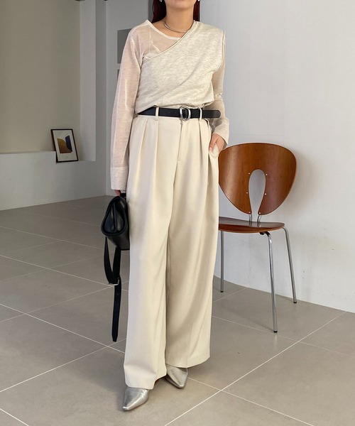 AGAWD（アガウド）の「〈AGAWD/アガウド〉ワンショルスエット（Tシャツ/カットソー・レディース・ブラック/グレー・FREE）」の12枚目の写真