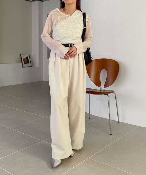 AGAWD（アガウド）の「〈AGAWD/アガウド〉ワンショルスエット（Tシャツ/カットソー・レディース・ブラック/グレー・FREE）」の18枚目の写真