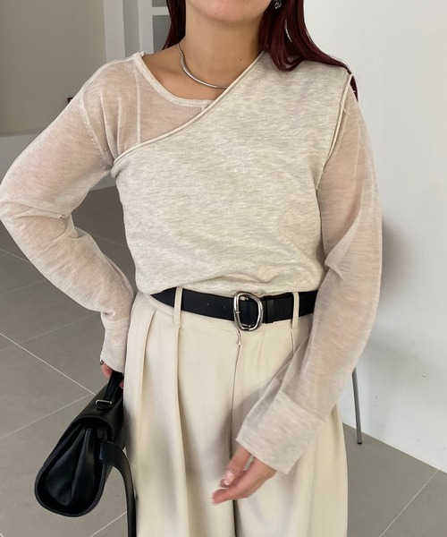 AGAWD（アガウド）の「〈AGAWD/アガウド〉ワンショルスエット（Tシャツ/カットソー・レディース・ブラック/グレー・FREE）」の16枚目の写真