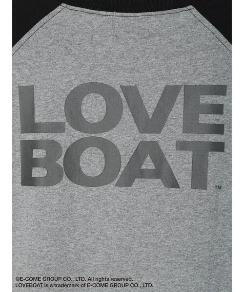 LOVE BOAT(ラブ・ボート)の「■別注 LOVE BOAT ラグランワンピース(ワンピース・レディース・グレー/ホワイト・FREE)」の6枚目の写真