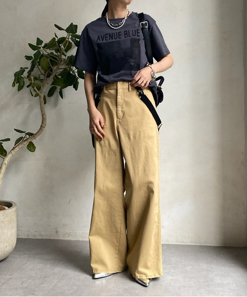 セール】【WEB限定】AVENUE BLUE フォトTEE（Tシャツ/カットソー
