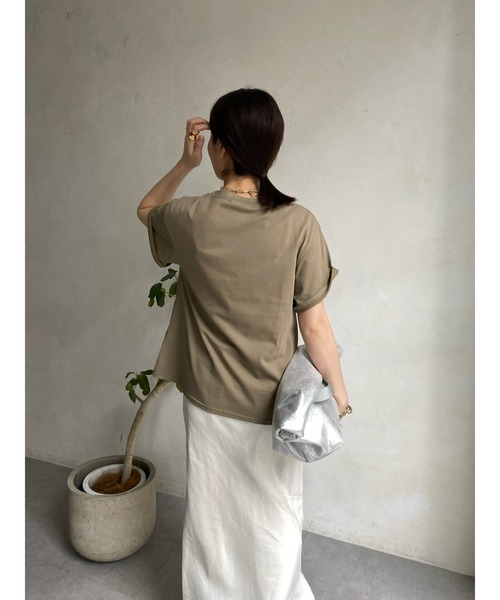 新品　DouDou AVENUE BLUE フォトTEE Tシャツ　カットソー セール】【WEB限定】AVENUE BLUE フォトTEE（Tシャツ/カットソー