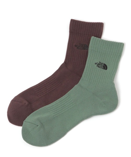 THE NORTH FACE（ザノースフェイス）の「【THE NORTH FACE(ザ・ノース・フェイス)】LOGO 2Pクルーソックス(MEN)（ソックス/靴下・メンズ・その他1/その他3/その他2/カーキ/その他4/グレー/ブルー・FREE）」の7枚目の写真