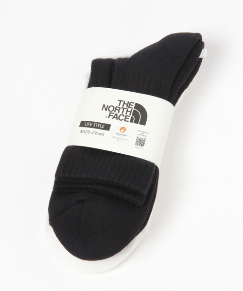 THE NORTH FACE（ザノースフェイス）の「【THE NORTH FACE(ザ・ノース・フェイス)】LOGO 2Pクルーソックス(MEN)（ソックス/靴下・メンズ・その他1/その他3/その他2/カーキ/その他4/グレー/ブルー・FREE）」の13枚目の写真