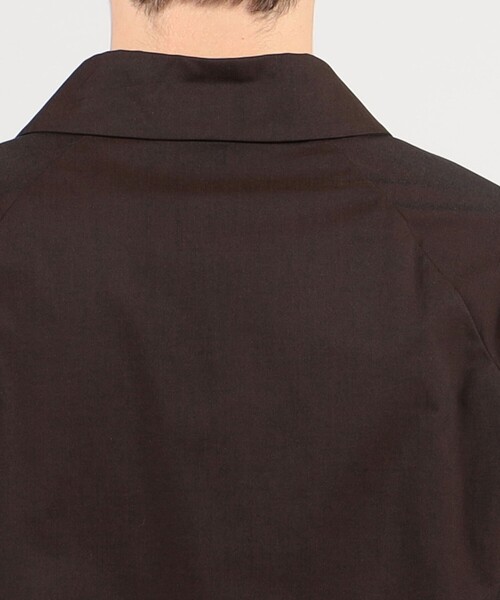 HEVO(イーヴォ)の「HEVO MAGLIE コットン コーチジャケット(ブルゾン・メンズ・グリーン/ブラウン・50/48/46)」の9枚目の写真