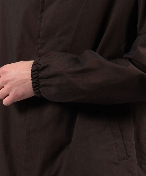 HEVO(イーヴォ)の「HEVO MAGLIE コットン コーチジャケット(ブルゾン・メンズ・グリーン/ブラウン・50/48/46)」の10枚目の写真