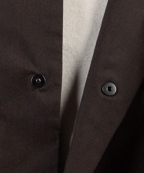 HEVO(イーヴォ)の「HEVO MAGLIE コットン コーチジャケット(ブルゾン・メンズ・グリーン/ブラウン・50/48/46)」の15枚目の写真