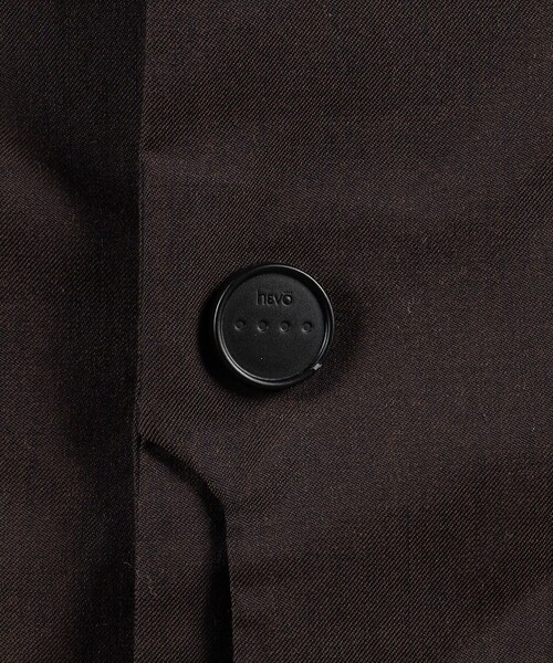HEVO(イーヴォ)の「HEVO MAGLIE コットン コーチジャケット(ブルゾン・メンズ・グリーン/ブラウン・50/48/46)」の16枚目の写真