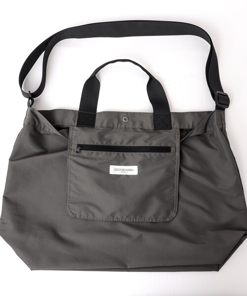 Cape HEIGHTS(ケープハイツ)の「【Cape HEIGHTS/ケープハイツ】別注パッカブル2WAYトート(トートバッグ・メンズ・ブラック/グレー/ネイビー・FREE)」の21枚目の写真