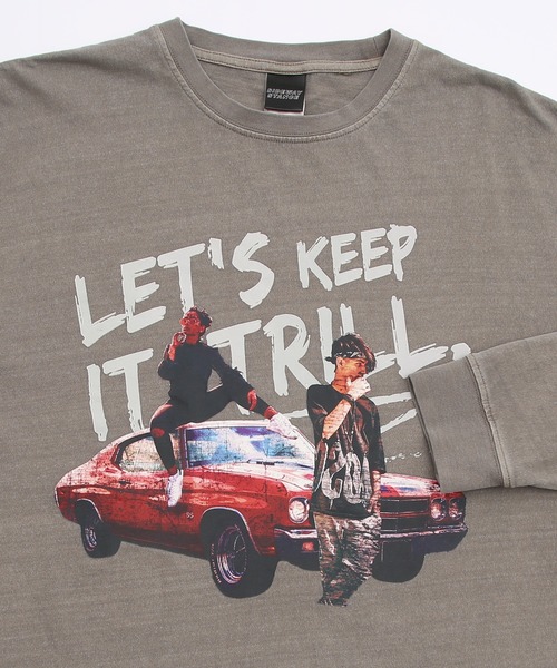 improves(インプローブス)の「【SIDEWAY STANCE】ピグメント加工 オリジナルプリント 長袖Tシャツ(Tシャツ/カットソー・メンズ・ブラック系/ブラウン系1/ブラウン系/ブラック/ブラック系1/ブラウン・X-LARGE/LARGE/MEDIUM/SMALL)」の22枚目の写真