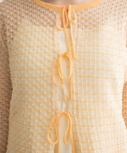 【セール】2WAYポコポコシアーニット（ニット/セーター）｜KBF（ケイビーエフ）