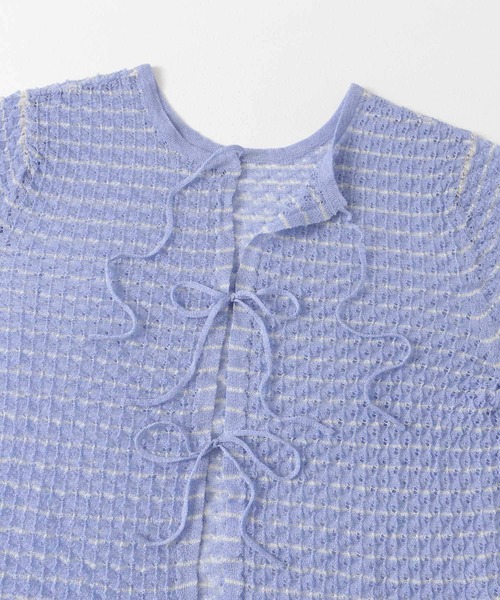 【セール】2WAYポコポコシアーニット（ニット/セーター）｜KBF（ケイビーエフ）