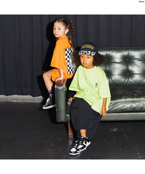 BREEZE（ブリーズ）の「コンバーチブルカーゴパンツ Directed by Sasya,HINATA.M,ITTA from KADOKAWA DREAMS（カーゴパンツ・キッズ・ブラック/オフホワイト・90/100/110/120/130/140/150/160）」の8枚目の写真