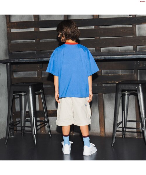 BREEZE（ブリーズ）の「コンバーチブルカーゴパンツ Directed by Sasya,HINATA.M,ITTA from KADOKAWA DREAMS（カーゴパンツ・キッズ・ブラック/オフホワイト・90/100/110/120/130/140/150/160）」の17枚目の写真