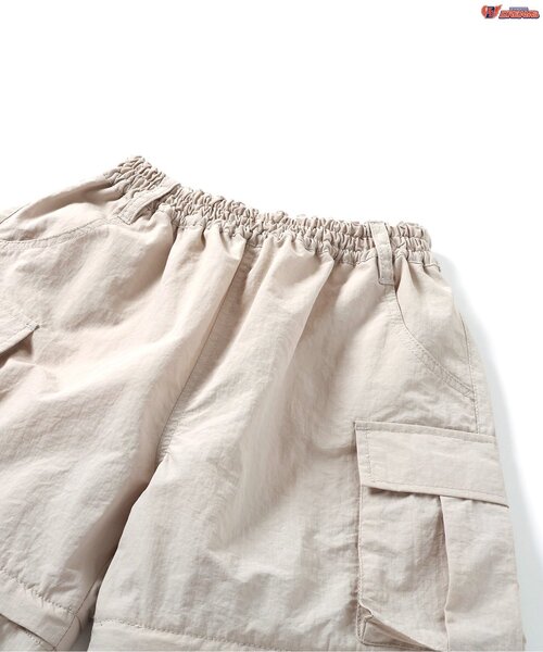 BREEZE（ブリーズ）の「コンバーチブルカーゴパンツ Directed by Sasya,HINATA.M,ITTA from KADOKAWA DREAMS（カーゴパンツ・キッズ・ブラック/オフホワイト・90/100/110/120/130/140/150/160）」の21枚目の写真